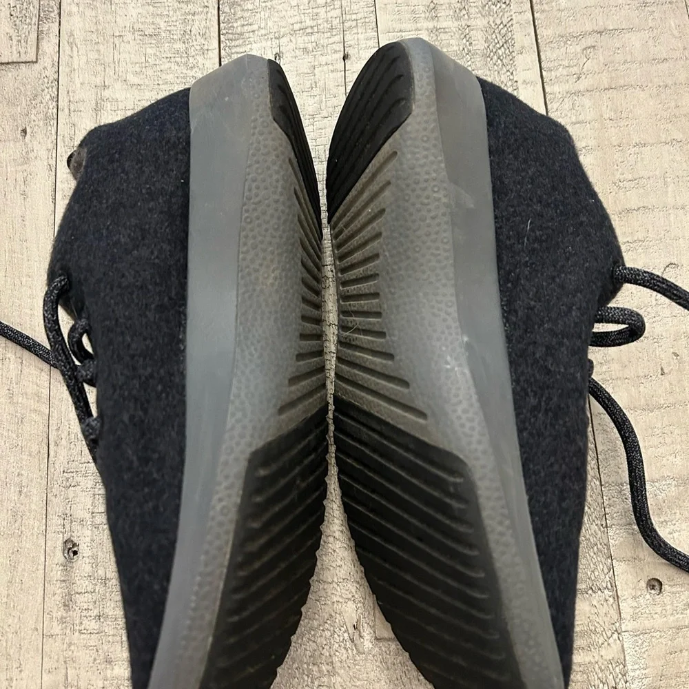 Allbirds Mizzle Runners US Women's Size 8 Gray Merino Wool‎ upper Rubber sole